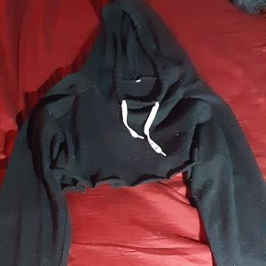 Cropped hoodie